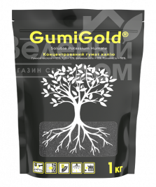 Органо-мінеральні добрива ГуміГолд/GumiGold - концентрований гумат калію, рН - 9-10 купить оптом и в розницу в Украине по выгодной цене