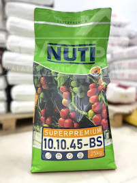Органо-мінеральні добрива Водорозчинне добриво NUTI (Нуті) SUPERPREMIUM (Суперпреміум) 10.10.45-BS купити оптом і в роздріб в Україні за вигідною ціною